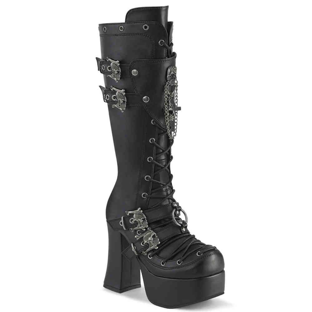 DemoniaCult - CHARADE230 Plattformstiefel - Schwarz Product image